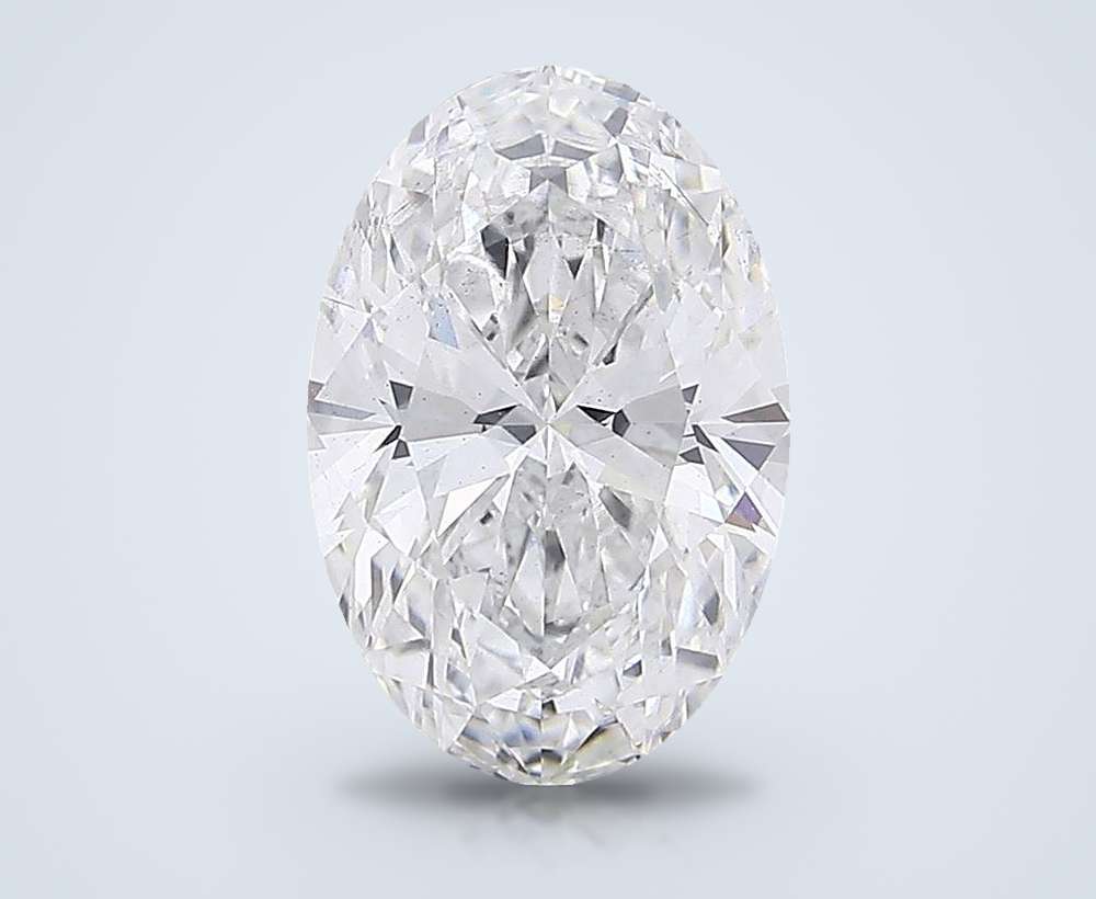 5.39 Carat Oval Lab Diamond