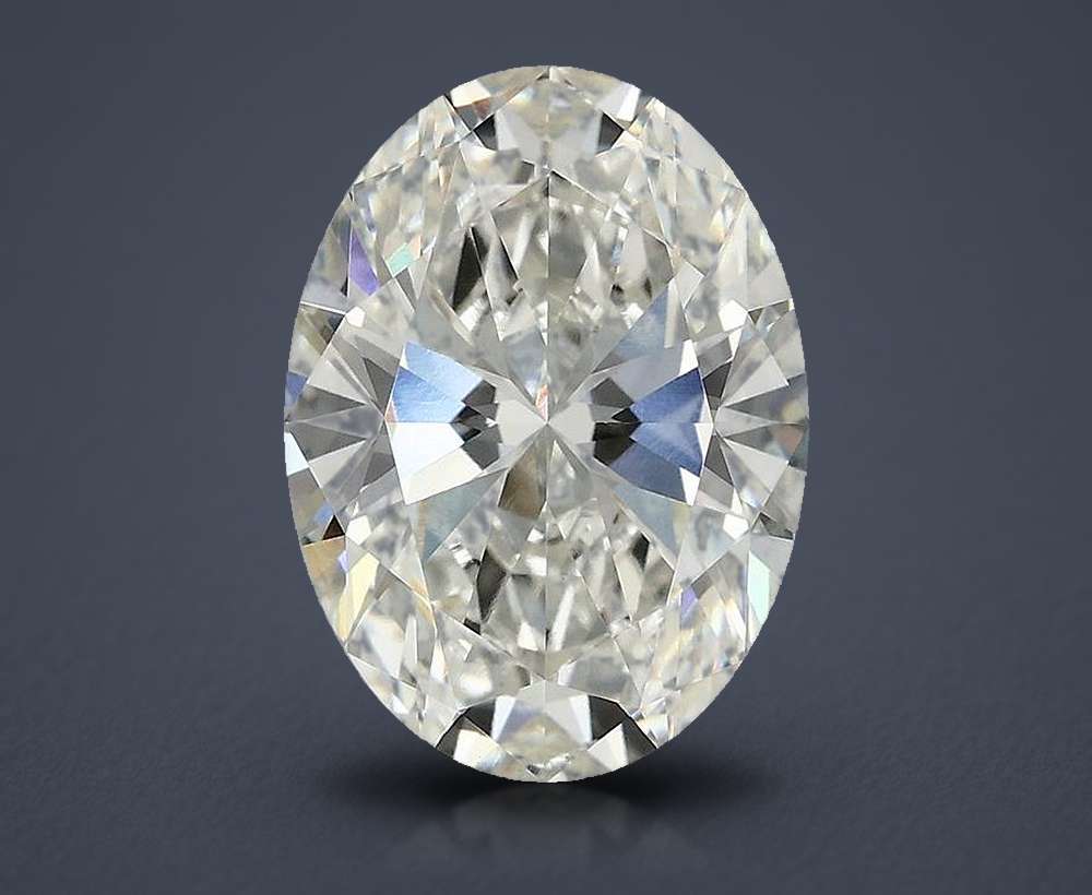 3.72 Carat Oval Lab Diamond