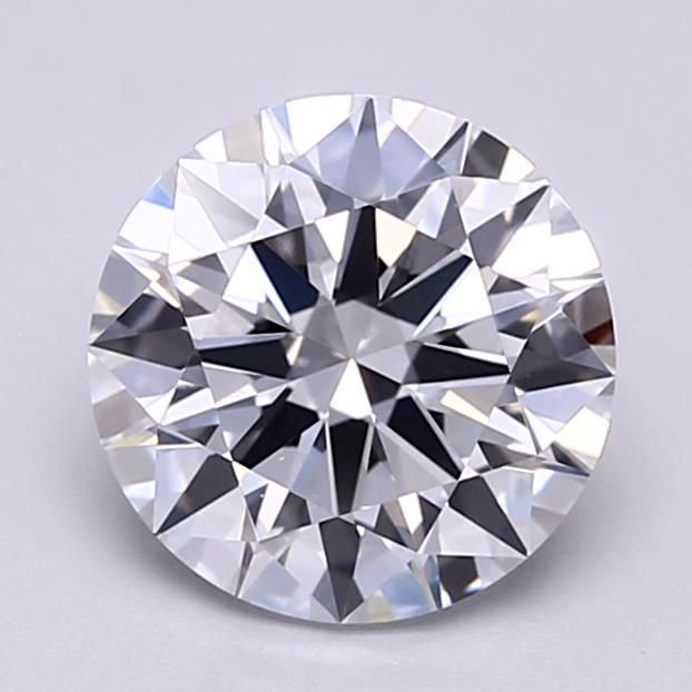 2.55ct E VS1 Rare Carat Ideal Cut Round Lab Grown Diamond