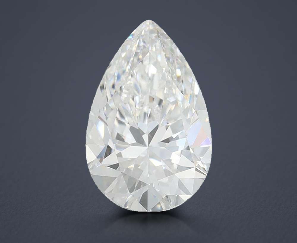 1.76 Carat Pear Lab Diamond