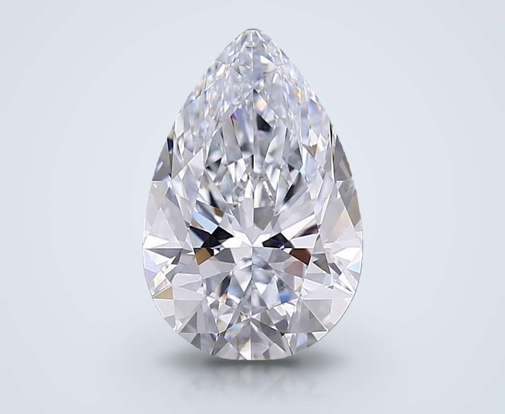 2.56 Carat Pear Lab Diamond