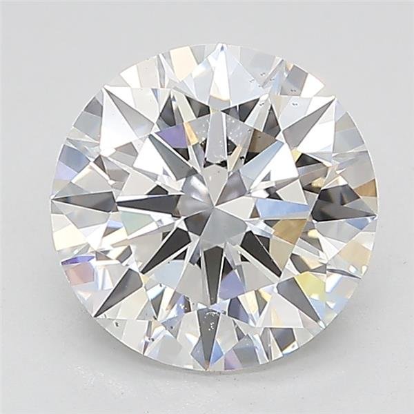 2.15ct D VS2 Rare Carat Ideal Cut Round Lab Grown Diamond