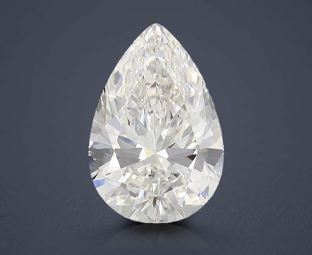 3.22 Carat Pear Natural Diamond