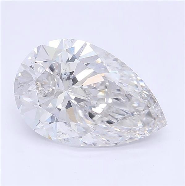 0.93ct F SI1 Rare Carat Ideal Cut Pear Lab Grown Diamond