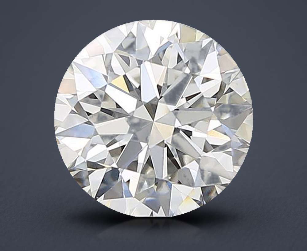 3.02 Carat Round Lab Diamond