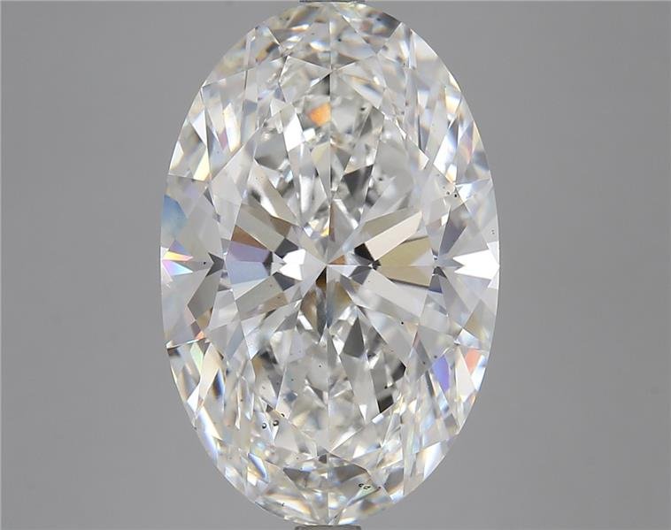 9.71ct G VS2 Rare Carat Ideal Cut Oval Lab Grown Diamond