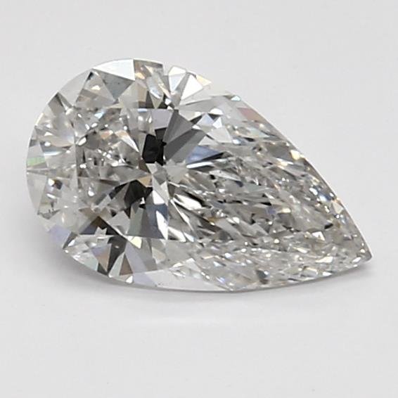 0.95ct F VS2 Rare Carat Ideal Cut Pear Lab Grown Diamond