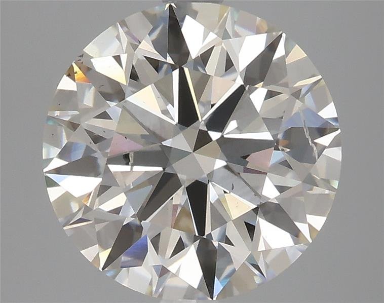 4.13ct H SI1 Rare Carat Ideal Cut Round Lab Grown Diamond