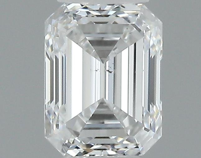 0.30ct D SI1 Very Good Cut Emerald Diamond