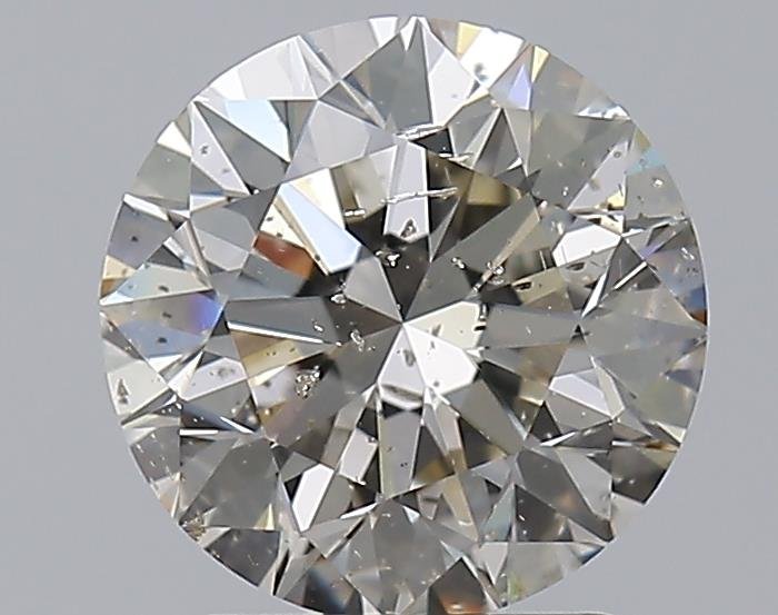 2.20ct K SI2 Rare Carat Ideal Cut Round Diamond