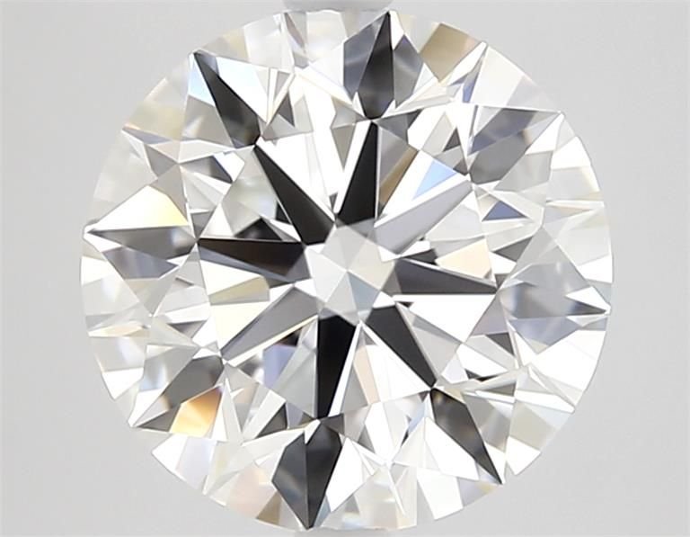 3.44ct E FL Rare Carat Ideal Cut Round Diamond