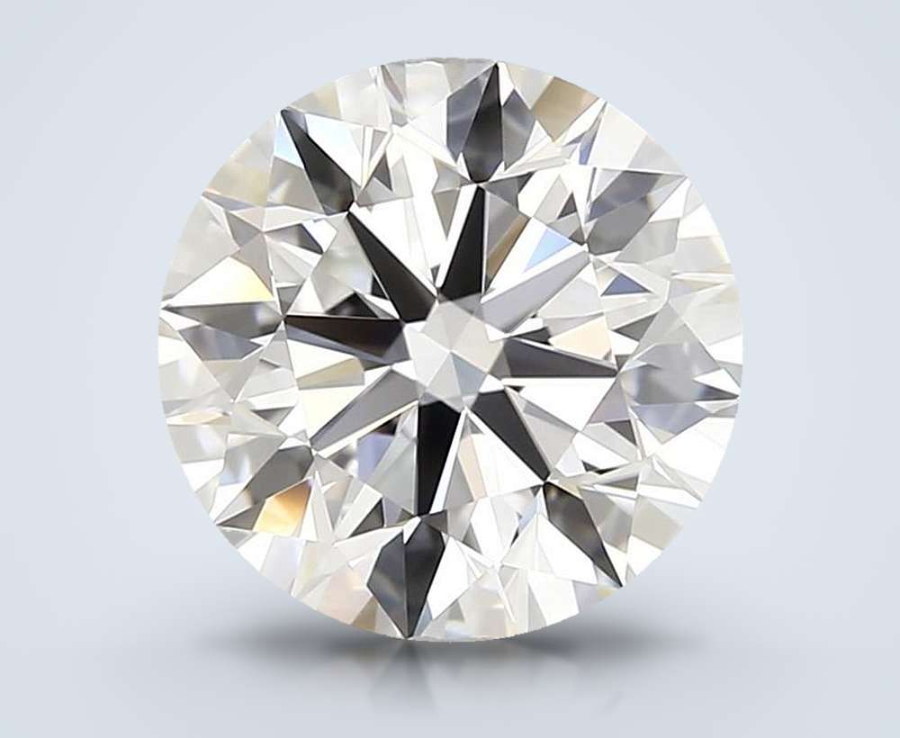 3.44 Carat Round Natural Diamond