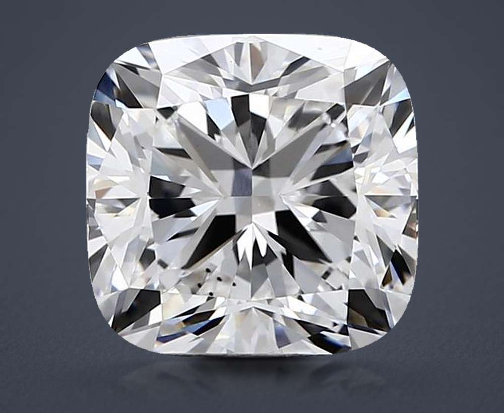 3.18 Carat Cushion Lab Diamond
