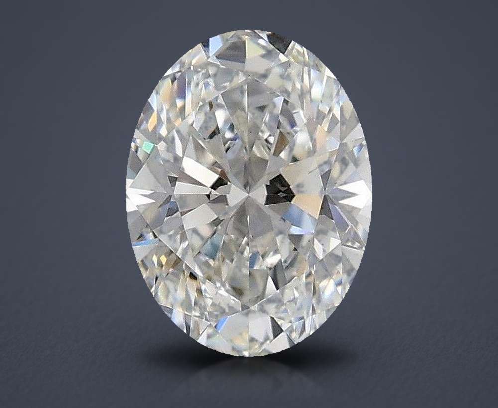 1.23 Carat Oval Lab Diamond