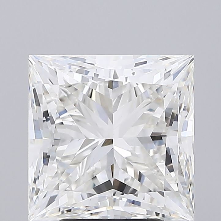 5.16ct G VS1 Rare Carat Ideal Cut Princess Lab Grown Diamond