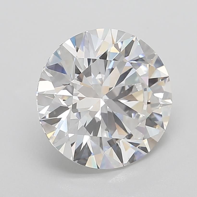 8.03ct F VVS2 Rare Carat Ideal Cut Round Lab Grown Diamond