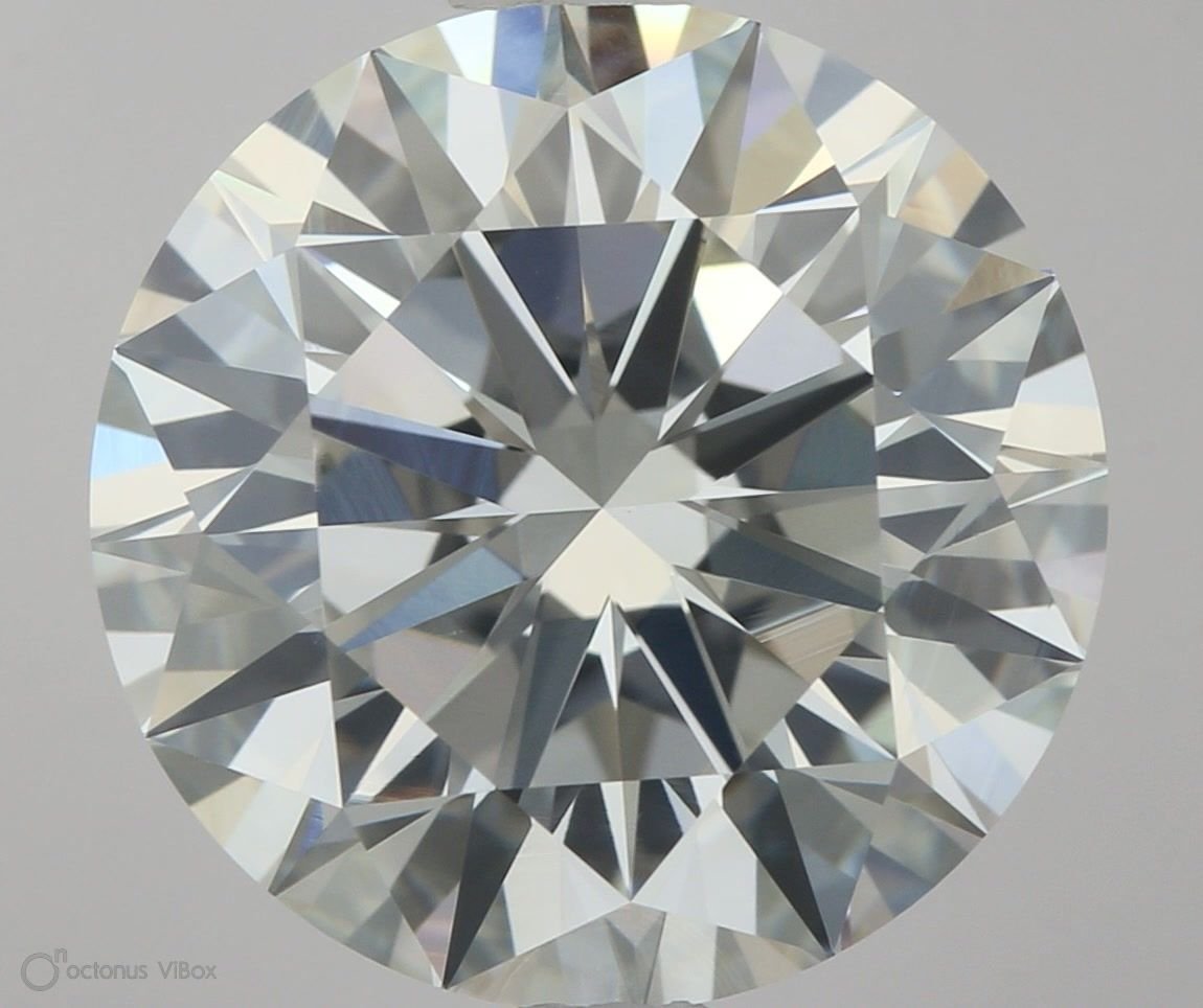 6.03ct G VS1 Rare Carat Ideal Cut Round Diamond