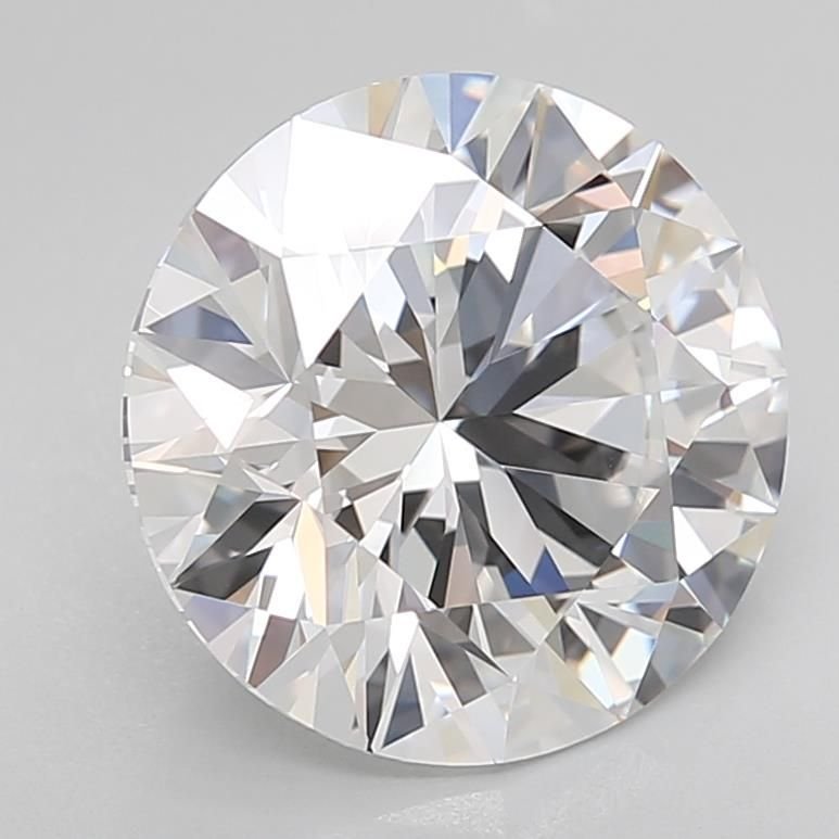 4.82ct D FL Rare Carat Ideal Cut Round Lab Grown Diamond