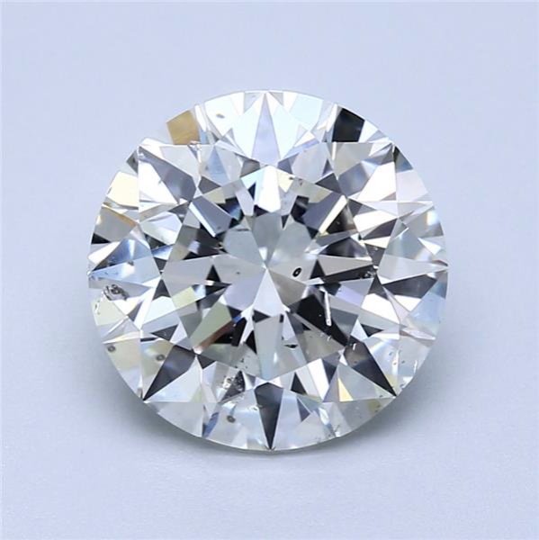 3.20ct I SI2 Excellent Cut Round Diamond