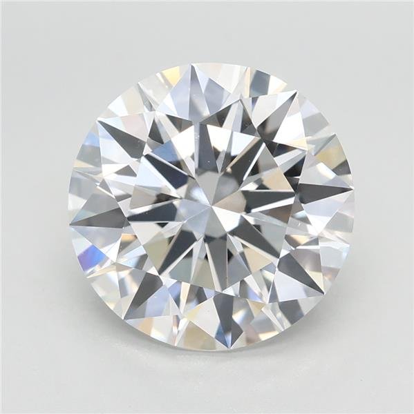 3.70 Carat Round Lab Diamond