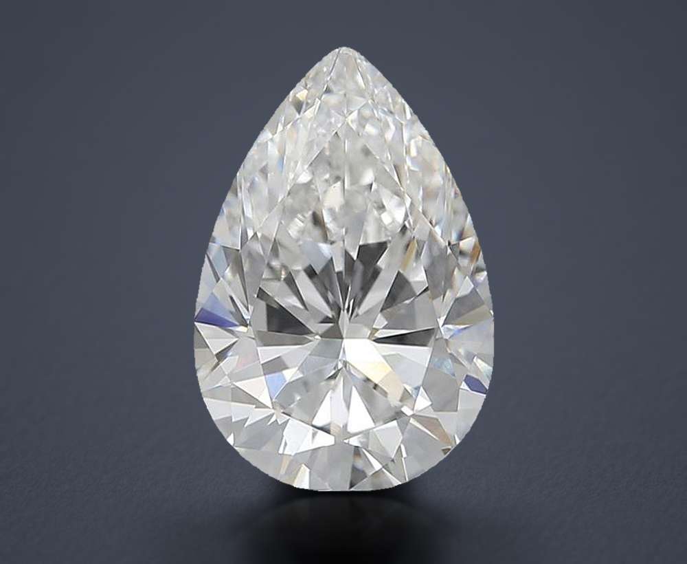 2.43 Carat Pear Lab Diamond