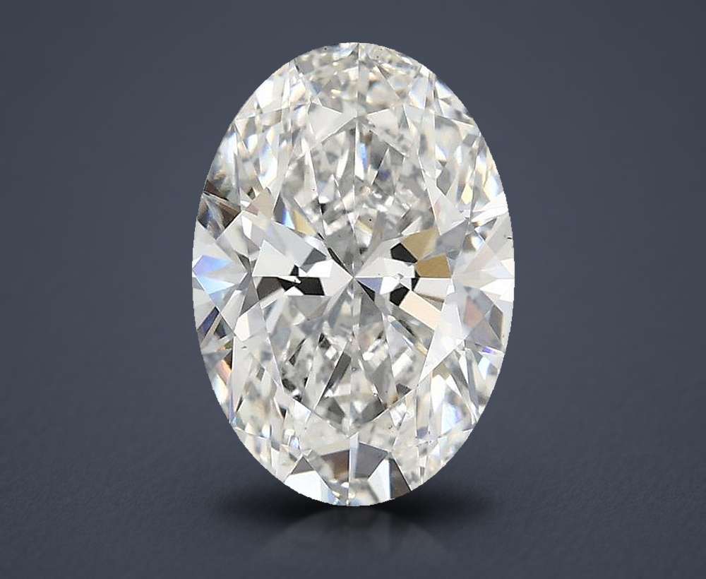 2.46 Carat Oval Lab Diamond