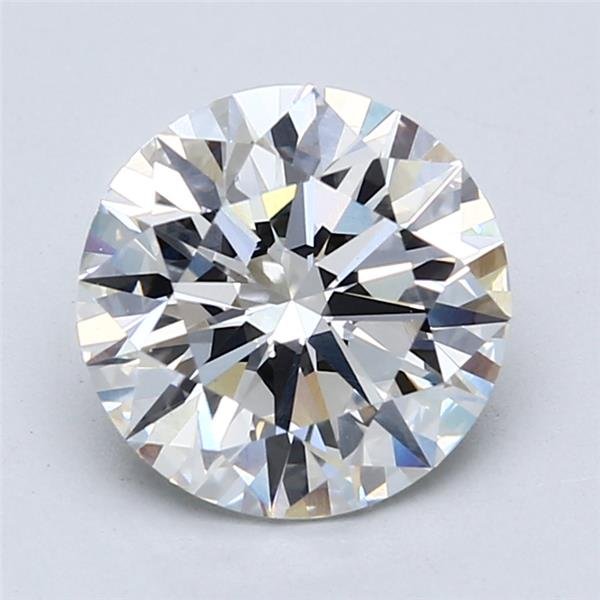 2.55ct G VVS2 Rare Carat Ideal Cut Round Lab Grown Diamond