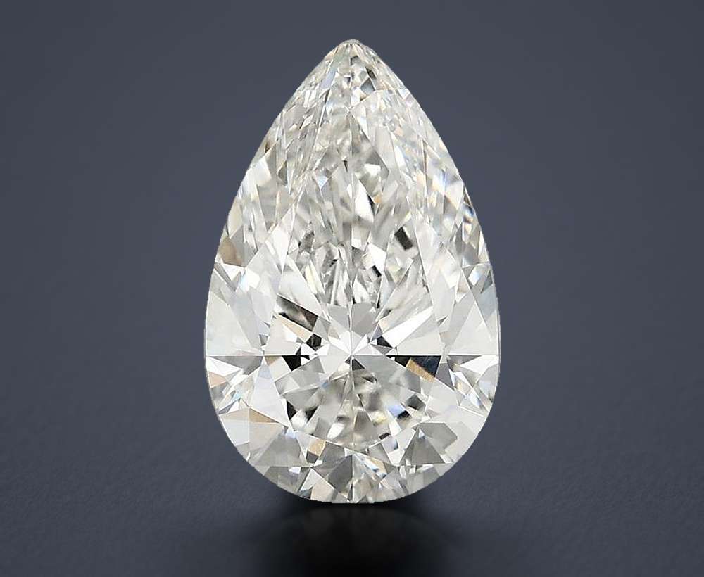2.80 Carat Pear Lab Diamond