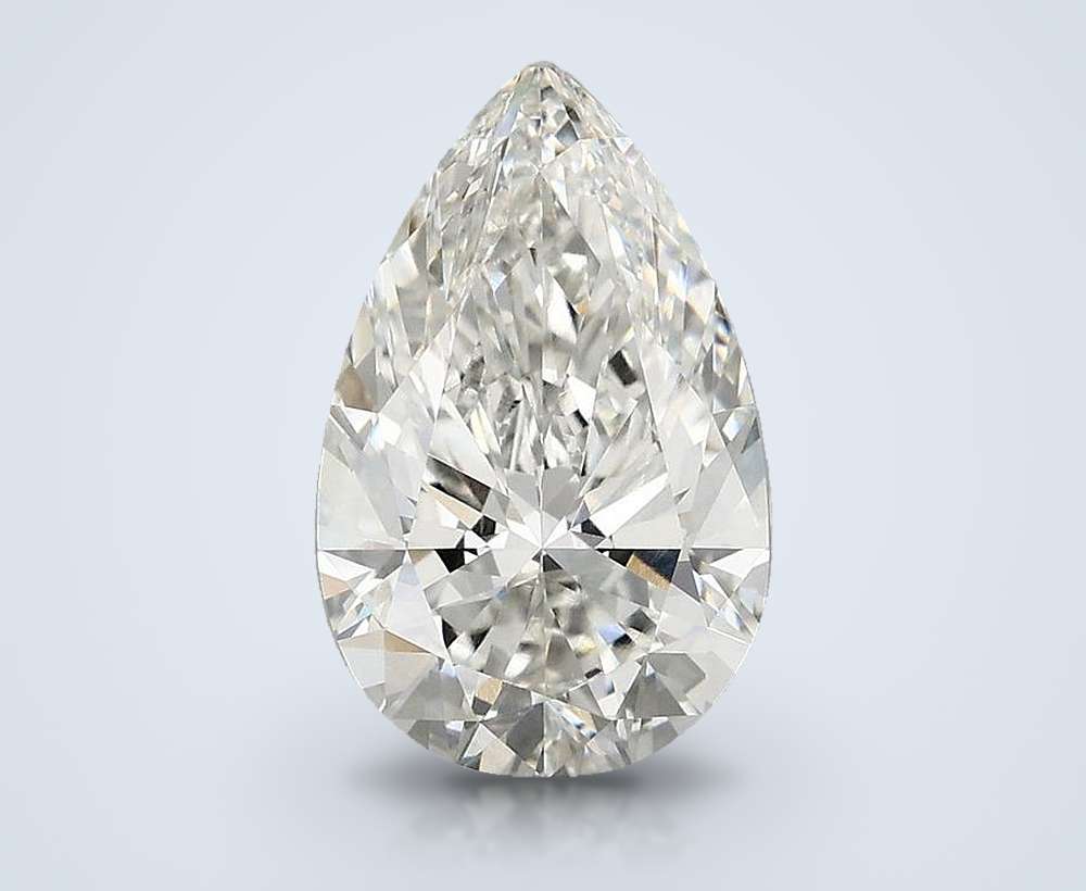 2.80 Carat Pear Lab Diamond