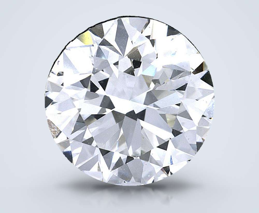6.00 Carat Round Natural Diamond