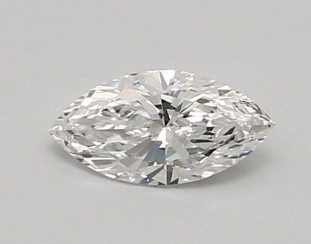 0.64ct D VVS2 Rare Carat Ideal Cut Marquise Lab Grown Diamond