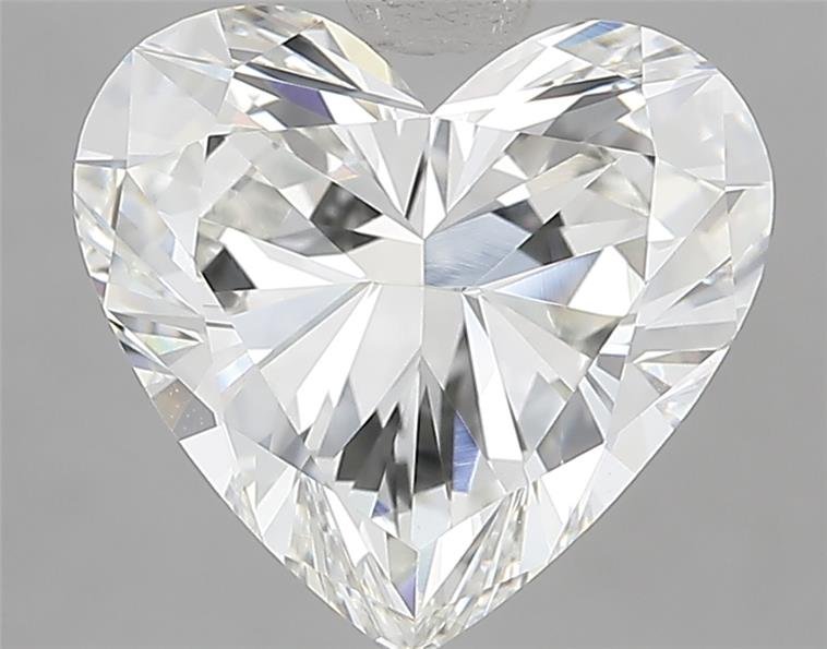 3.54ct H VVS1 Rare Carat Ideal Cut Heart Diamond