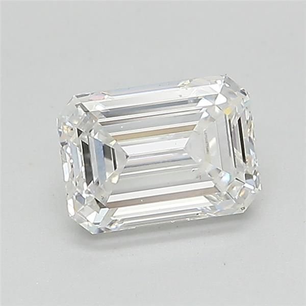1.01ct D VS2 Rare Carat Ideal Cut Emerald Lab Grown Diamond
