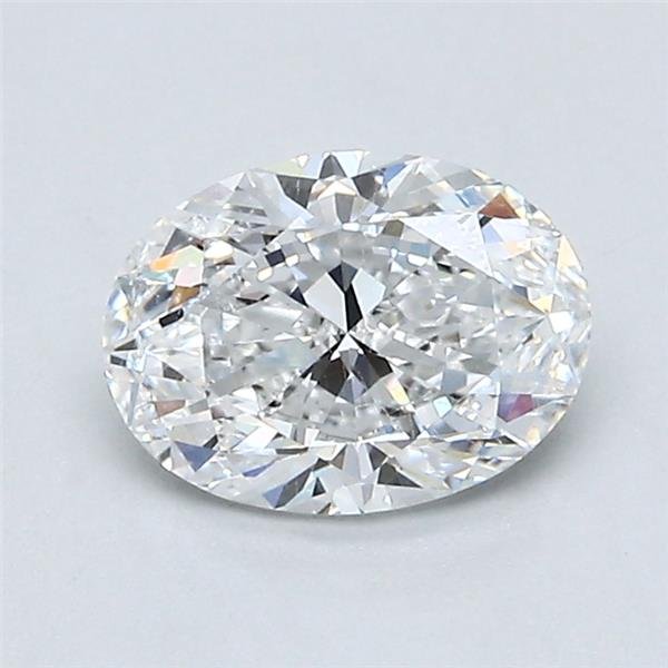 1.01ct E VS2 Rare Carat Ideal Cut Oval Diamond