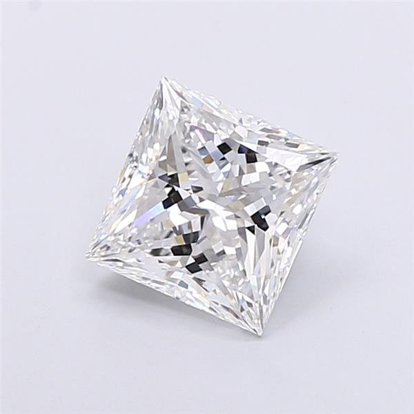 1.00ct D VS2 Very Good Cut Princess Lab Grown Diamond