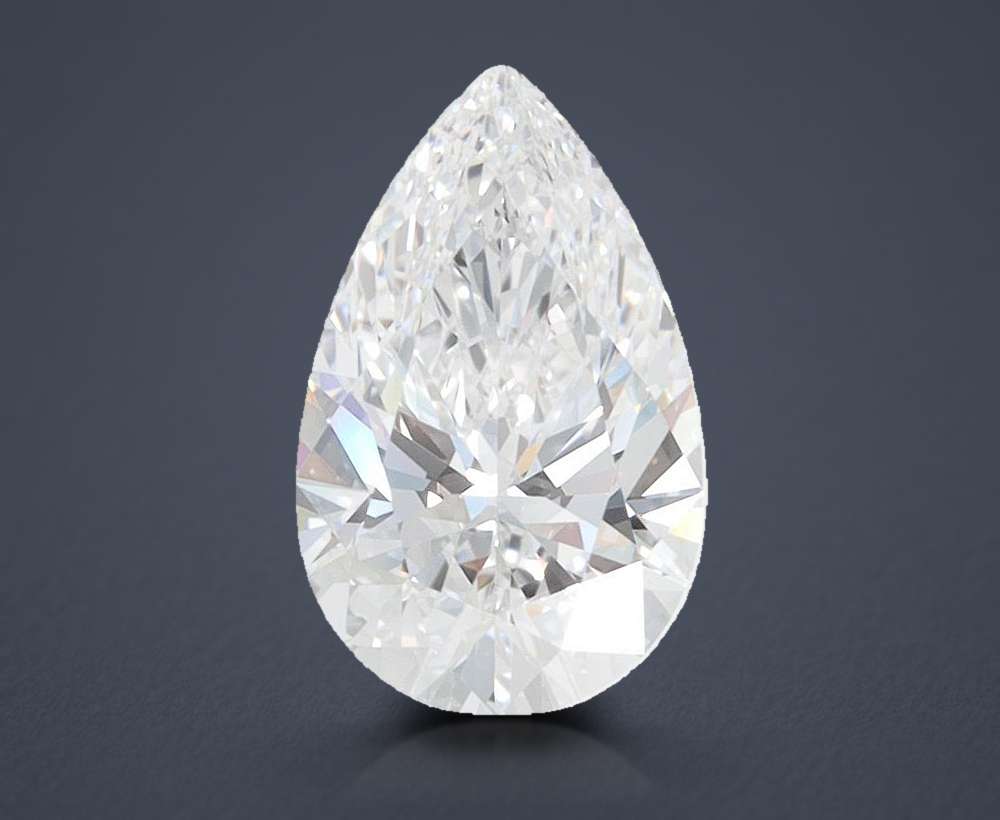 1.52 Carat Pear Lab Diamond