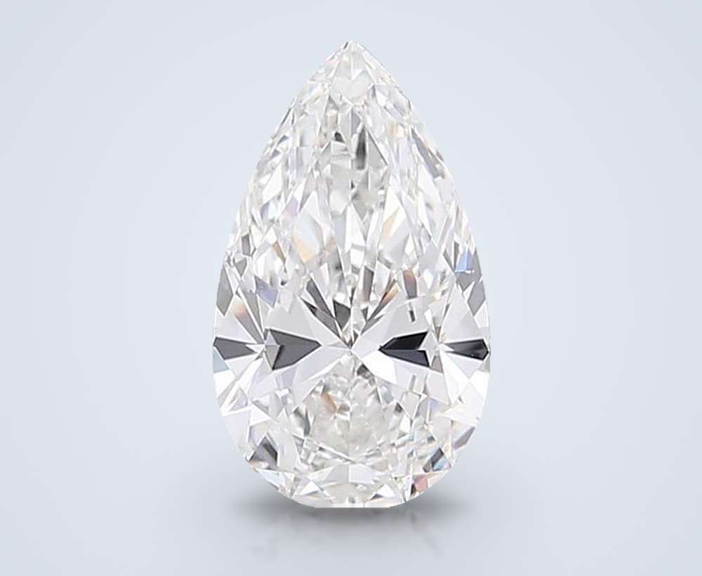 4.70 Carat Pear Lab Diamond
