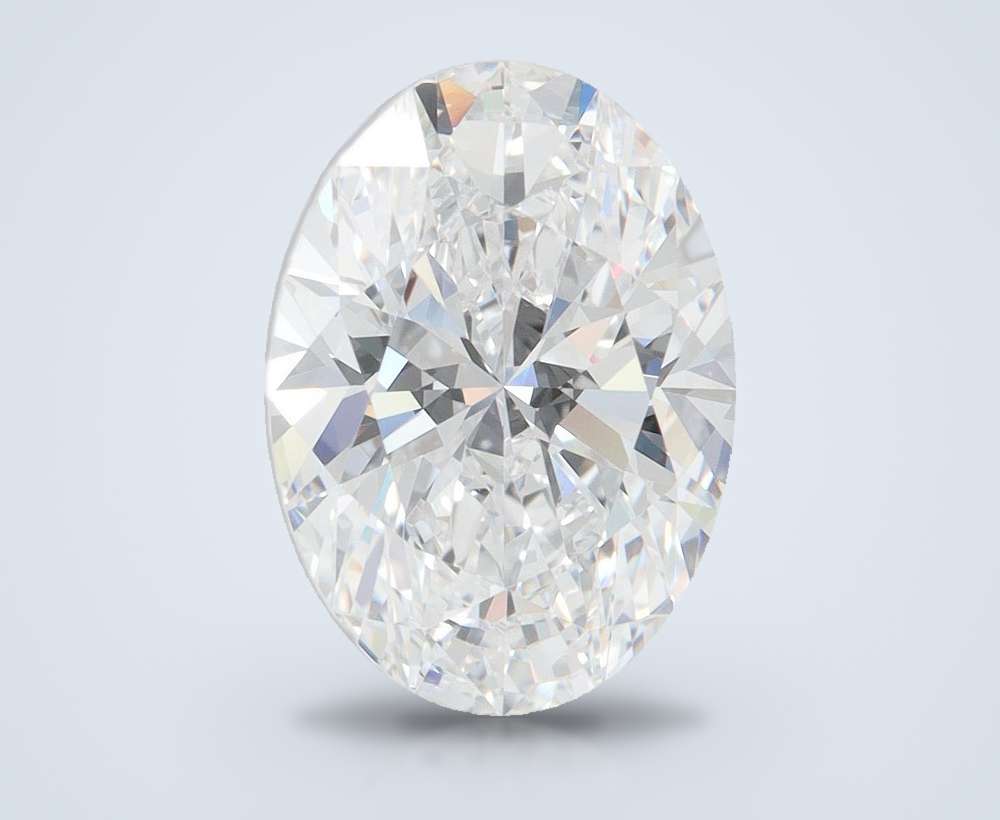 3.40 Carat Oval Lab Diamond