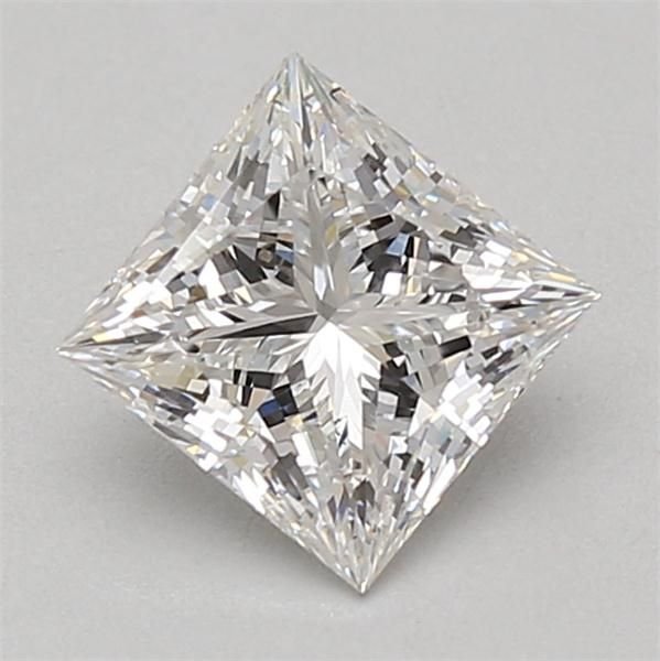 1.58ct D VS2 Rare Carat Ideal Cut Princess Lab Grown Diamond