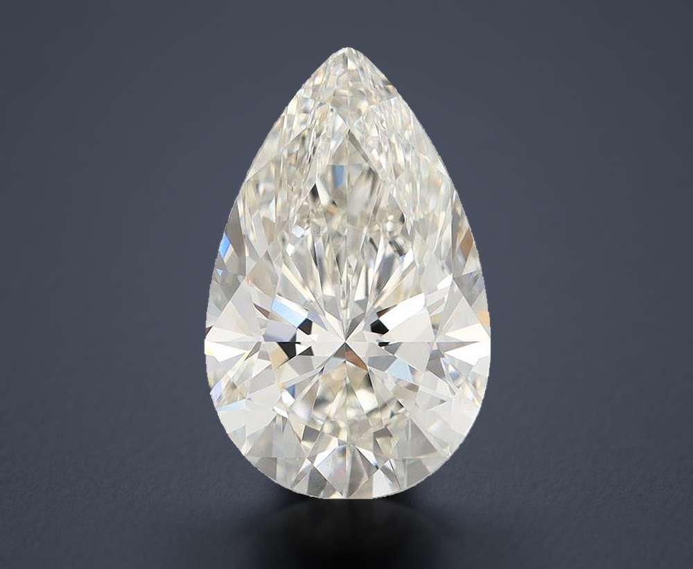 5.29 Carat Pear Lab Diamond