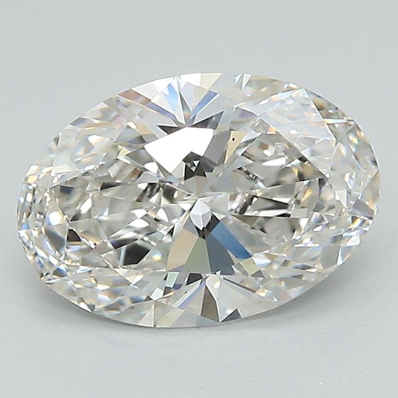 2.09ct G VS2 Rare Carat Ideal Cut Oval Lab Grown Diamond