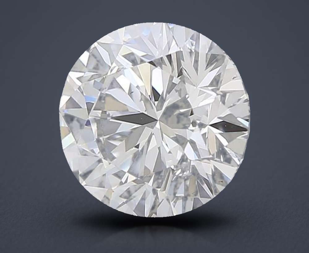 1.63 Carat Round Lab Diamond