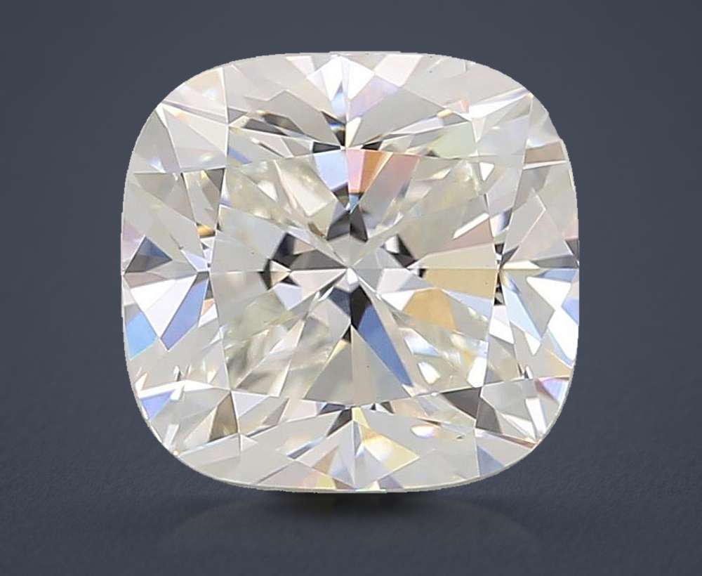 4.09 Carat Cushion Lab Diamond