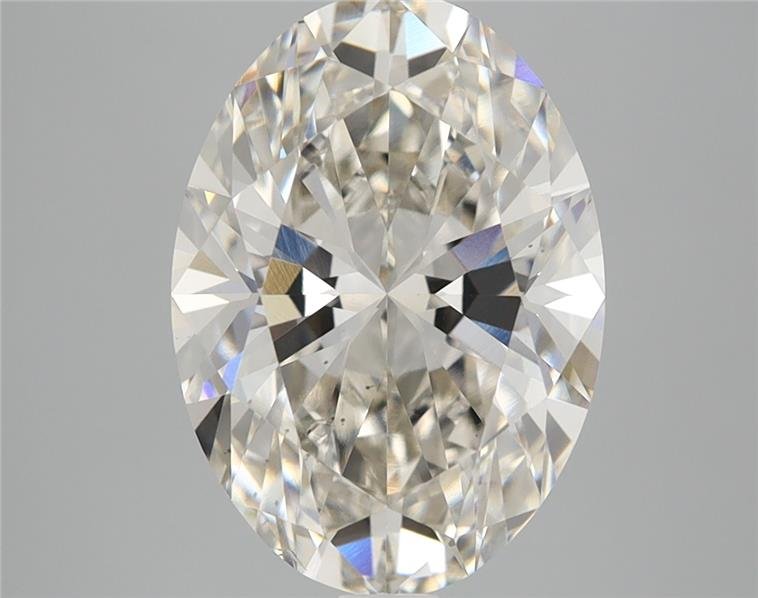 4.01ct I VS2 Rare Carat Ideal Cut Oval Lab Grown Diamond