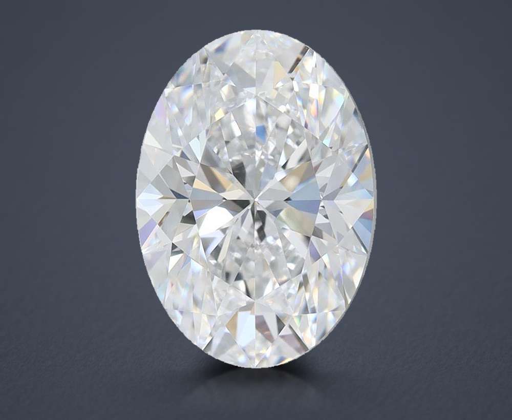 3.00 Carat Oval Lab Diamond