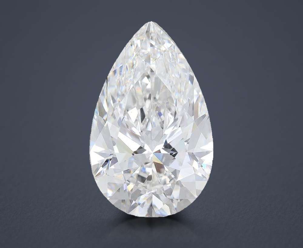 7.10 Carat Pear Lab Diamond