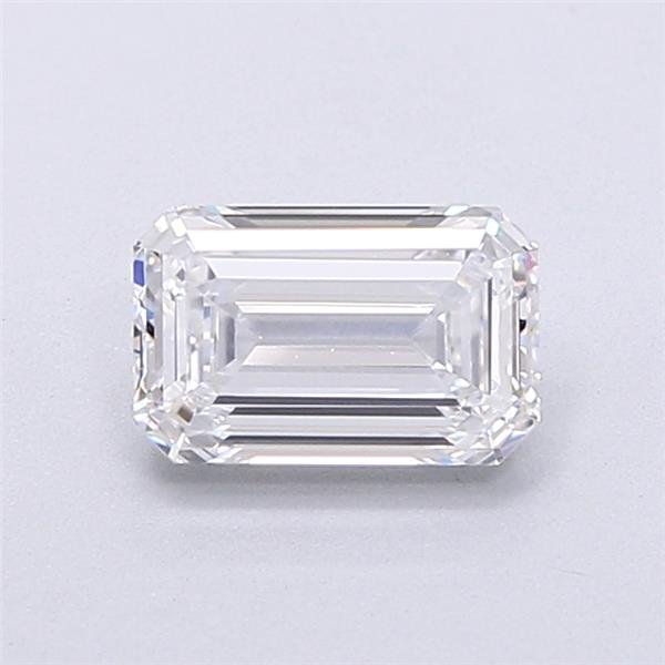 1.01ct D VVS2 Rare Carat Ideal Cut Emerald Lab Grown Diamond
