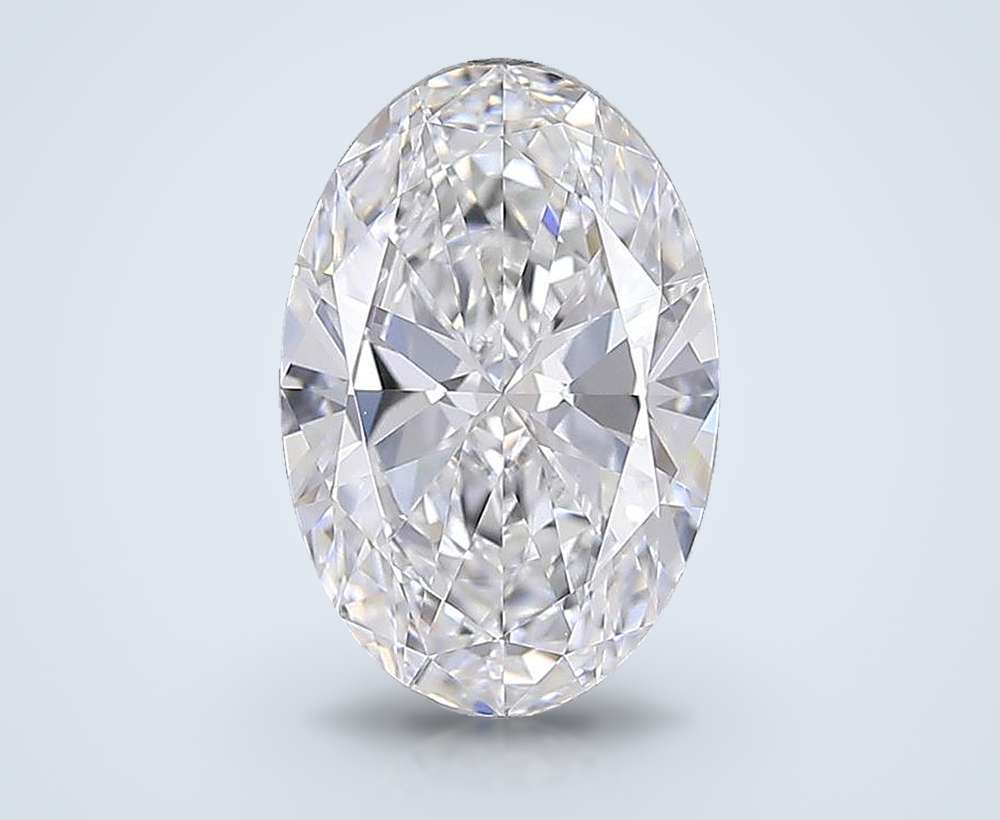 4.00 Carat Oval Lab Diamond