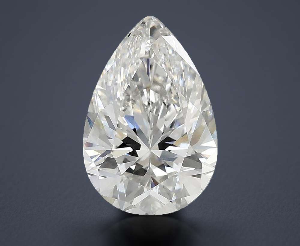 2.66 Carat Pear Lab Diamond