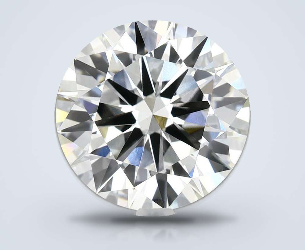 4.32 Carat Round Lab Diamond